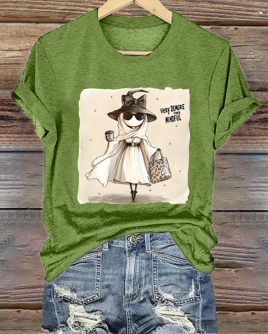 Very demure, very mindful T-shirt faith & slogan fall spring summer t-shirt t-shirts winter