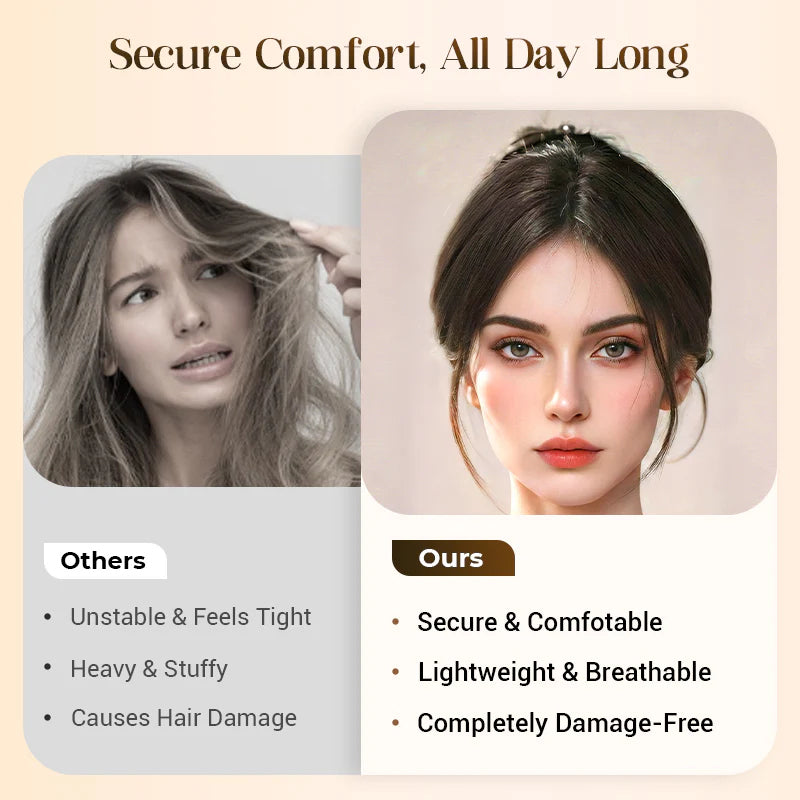 Women's Seamless Bangs Extension