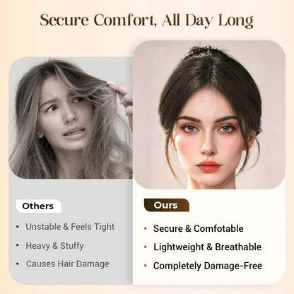Women's Seamless Bangs Extension
