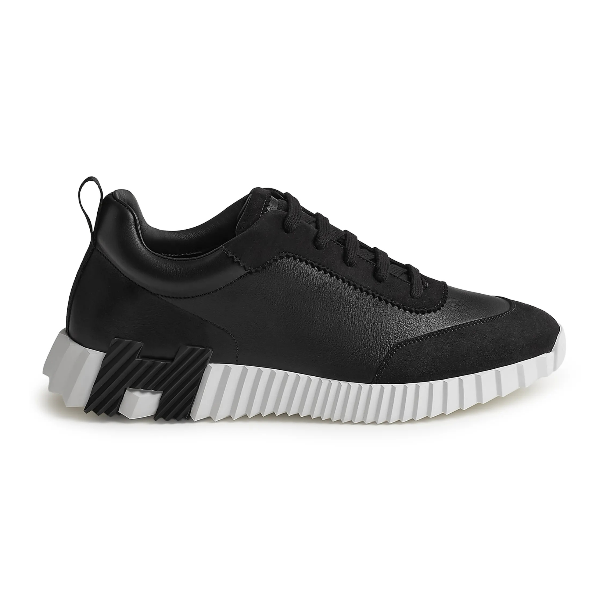 Bouncing | Orthopedic Leather Sneakers Lightweight Comfortable Walking Black & White comfortable sneakers leather sneakers women orthopedic sneakers supportive shoes walking shoes women