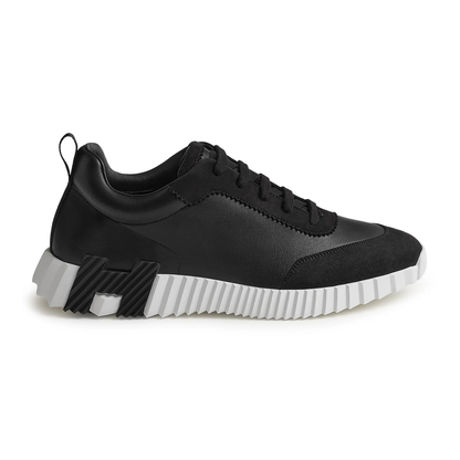 Bouncing | Orthopedic Leather Sneakers Lightweight Comfortable Walking Black & White comfortable sneakers leather sneakers women orthopedic sneakers supportive shoes walking shoes women