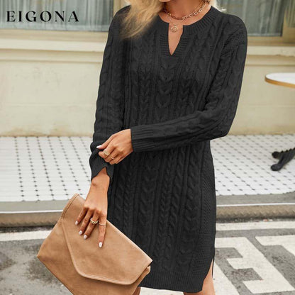 Casual Cable Knit Dress best Best Sellings casual dresses clothes Sale short dresses Topseller