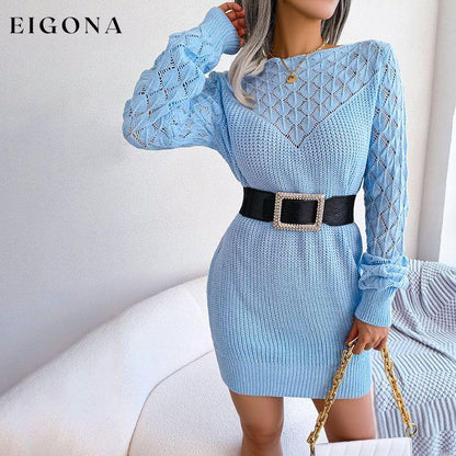 Fashionable Knitted Dress best Best Sellings casual dresses clothes Sale short dresses Topseller