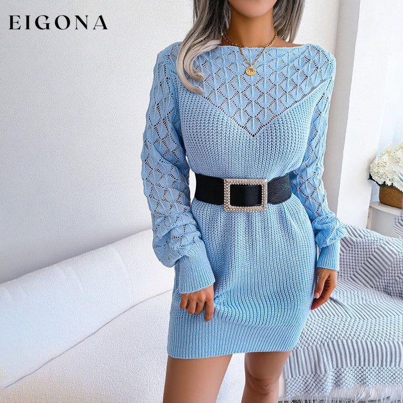 Fashionable Knitted Dress best Best Sellings casual dresses clothes Sale short dresses Topseller