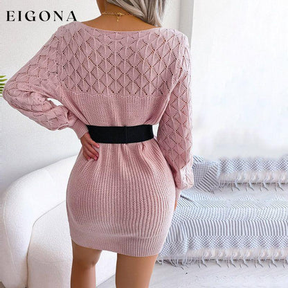 Fashionable Knitted Dress best Best Sellings casual dresses clothes Sale short dresses Topseller