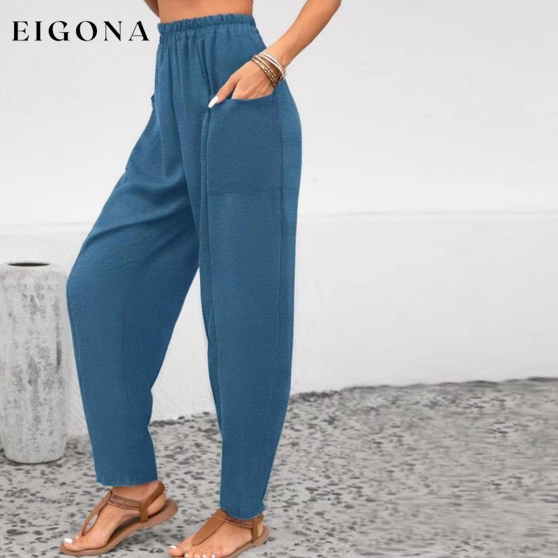 Casual Solid Color Trousers best Best Sellings bottoms clothes pants Sale Topseller