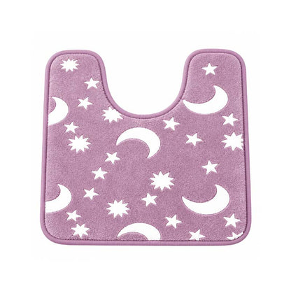 Glow-in-the-dark coral fleece floor mat 2024 f/w accessories bathroom gadget spring、summer