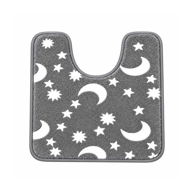 Glow-in-the-dark coral fleece floor mat 2024 f/w accessories bathroom gadget spring、summer