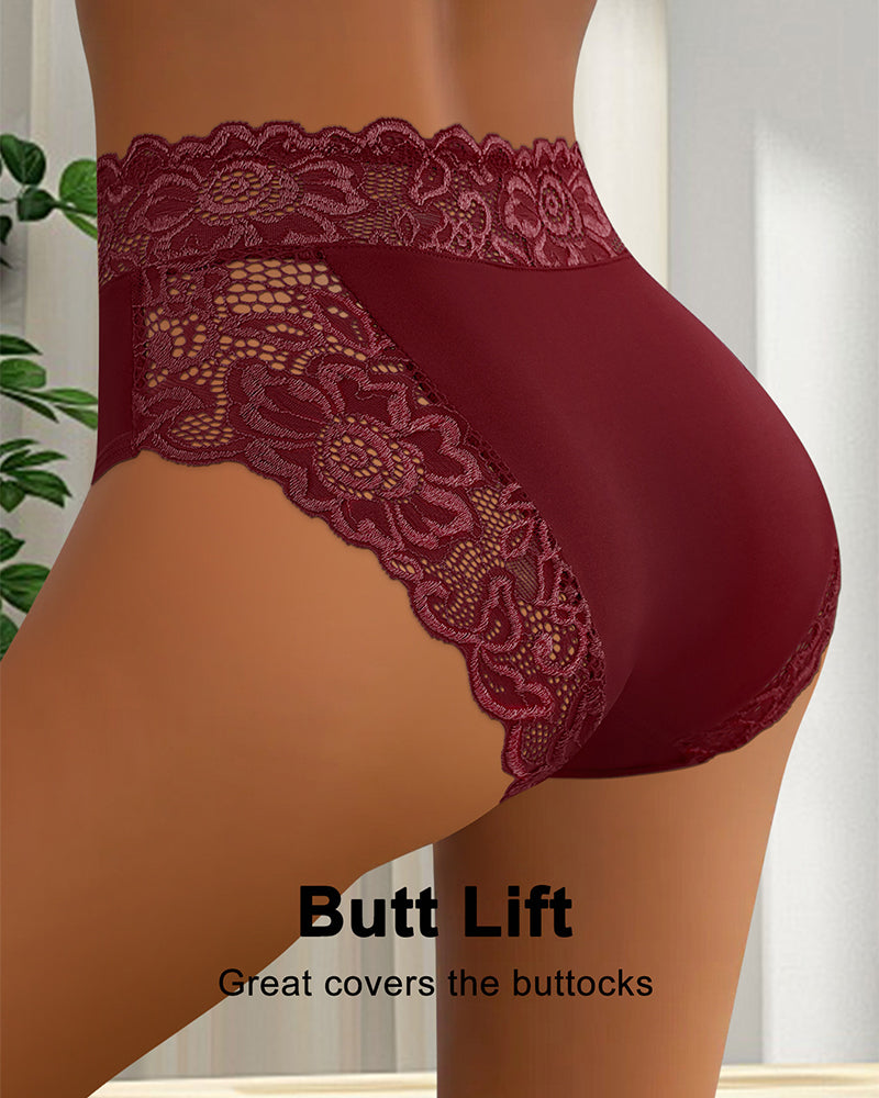Sexy Lace Mid-Rise Panties-4 2024 f/w accessoires spring summer