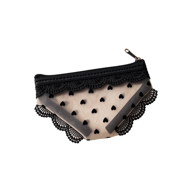 Heart-Shaped Triangular Bag