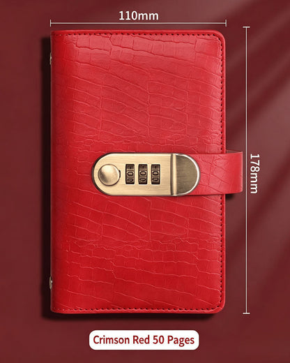 Combination Lock Cash Book 2024 f/w accessories spring summer