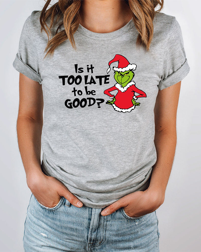 Sarcastic christmas movie t-shirt