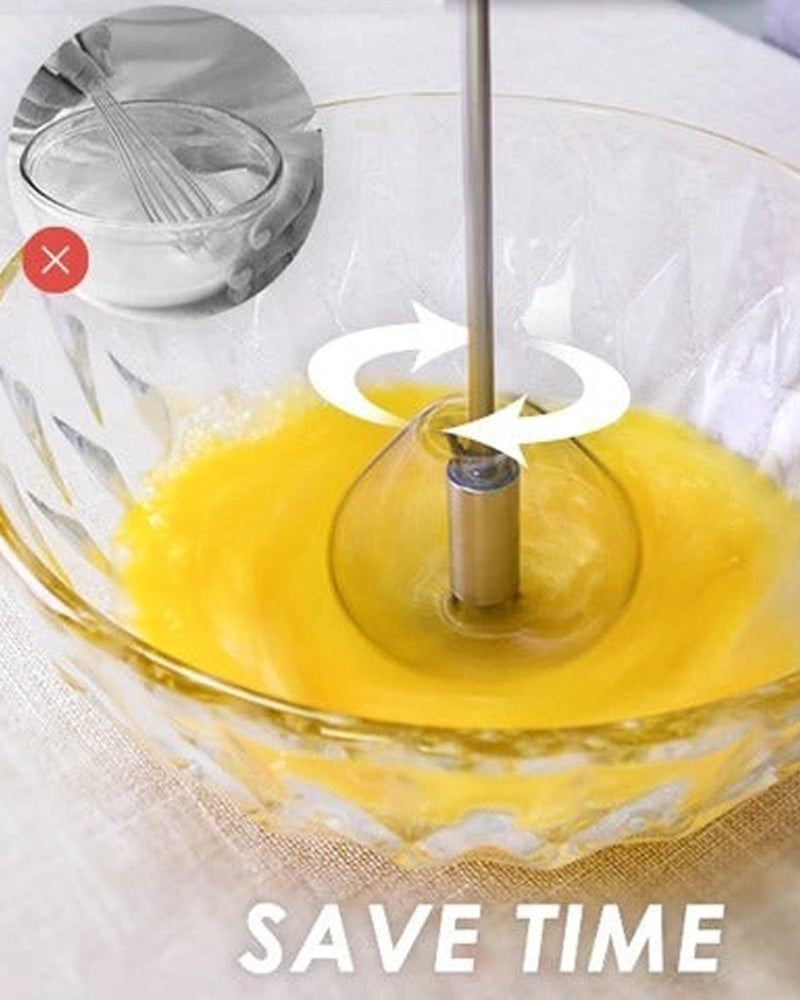 Stainless Steel Semi-Automatic Whisk