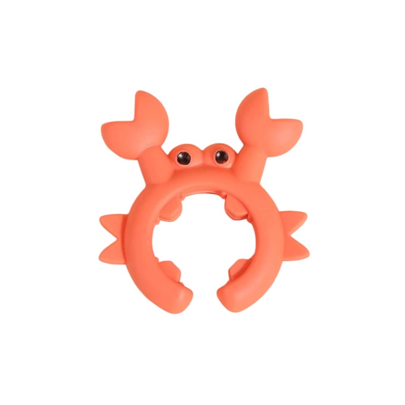 Silicone crab spatula placement rack