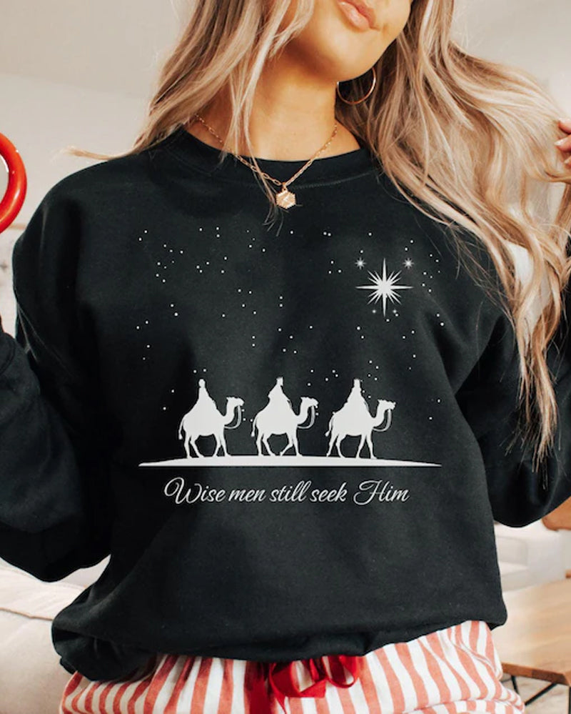 Women's Three Wise Men Sweatshirt