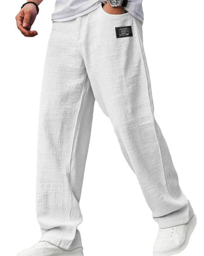 Men's Breathable Straight-Leg Trousers