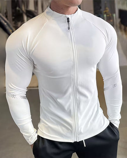 Quick-Dry Zip Long-Sleeve Coats