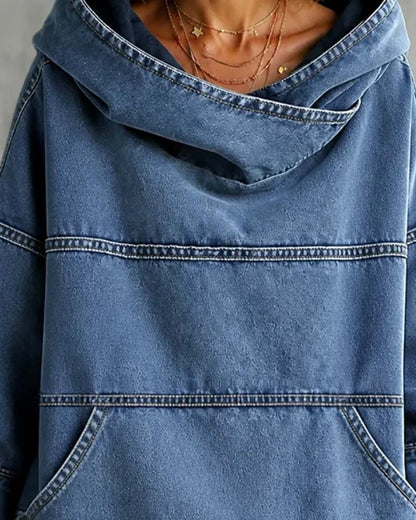 Mock Neck Long Sleeve Casual Top