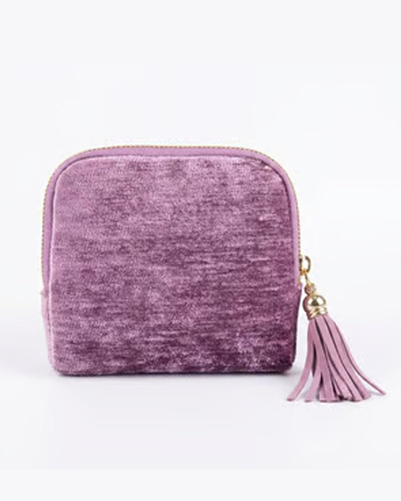 Fringed Jewelry Storage Pouch