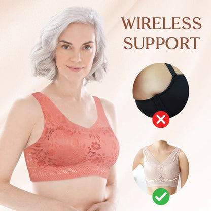 BreezyBloom - Sexy Beautiful Back Breathable Thin Bra