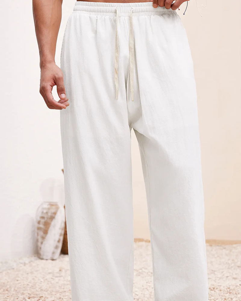 Men's Casual Straight Leg Pants