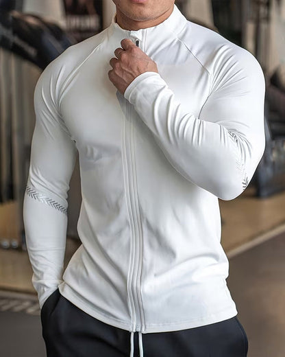 Quick-Dry Zip Long-Sleeve Coats