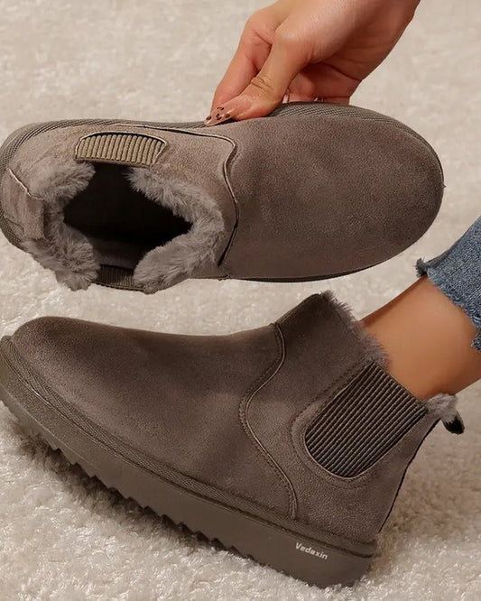Women's Thick Soled Winter Snow Boots