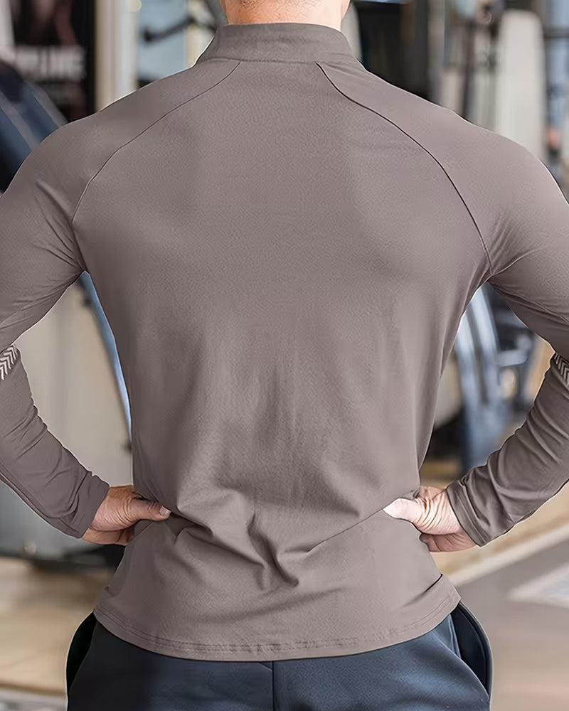 Quick-Dry Zip Long-Sleeve Coats
