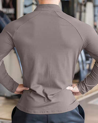 Quick-Dry Zip Long-Sleeve Coats
