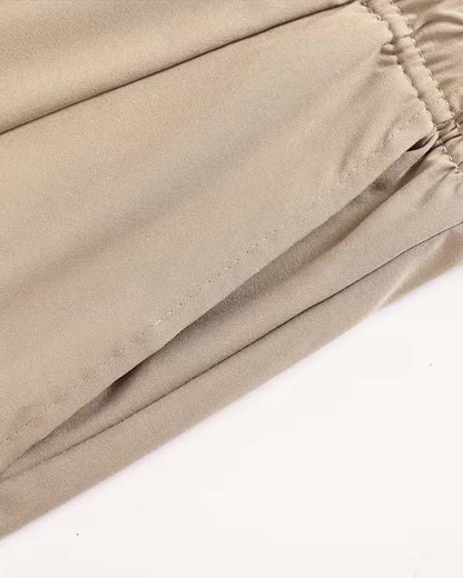 Men's Drawstring Cargo Casual Shorts