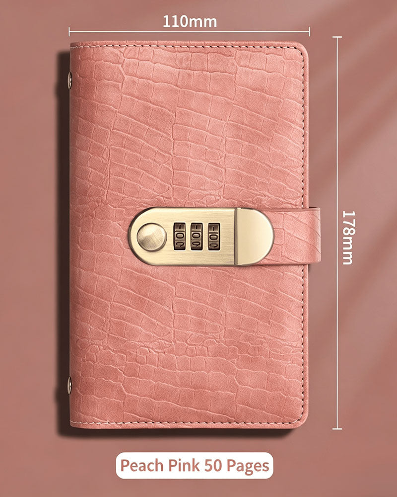 Combination Lock Cash Book 2024 f/w accessories spring summer