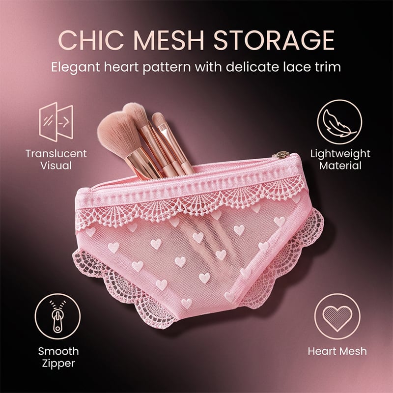 Heart-Shaped Triangular Bag bag storage bag
