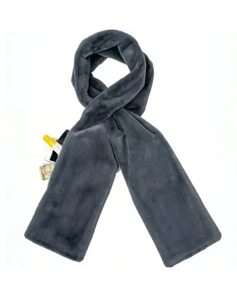 🎁Hidden Pocket Cozy Scarf – Warm, Soft And Secure Zipper🧣 2024f/w accessories