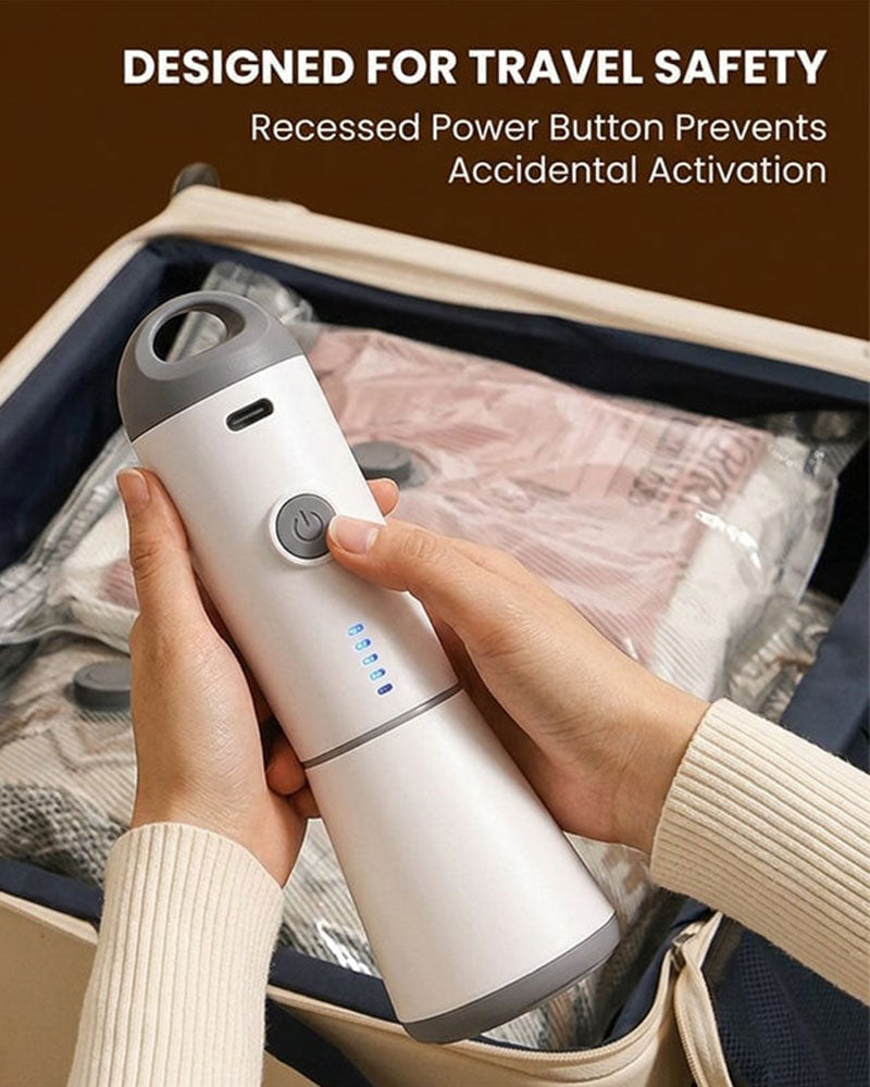 Travel Vacuum Bags with Portable Electric Pump
