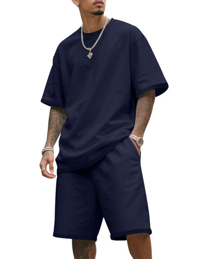 Short Sleeve Shorts Two-Piece Set