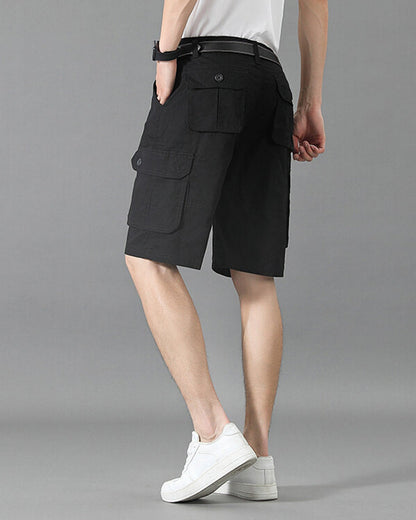 Men's Multi-Pocket Cargo Shorts