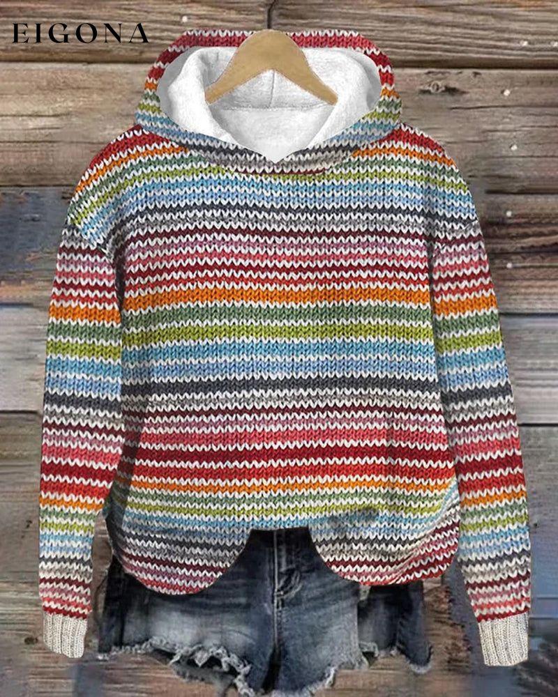 Casual multicolored long sleeve hoodie Multicolor 2023 f/w 23BF cardigans Clothes hoodies & sweatshirts spring Tops/Blouses