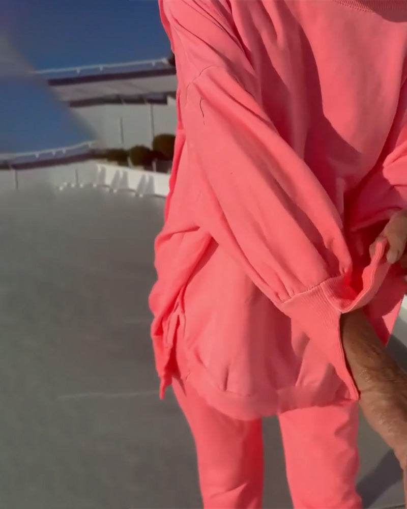 Solid Color Simple Casual Blouse