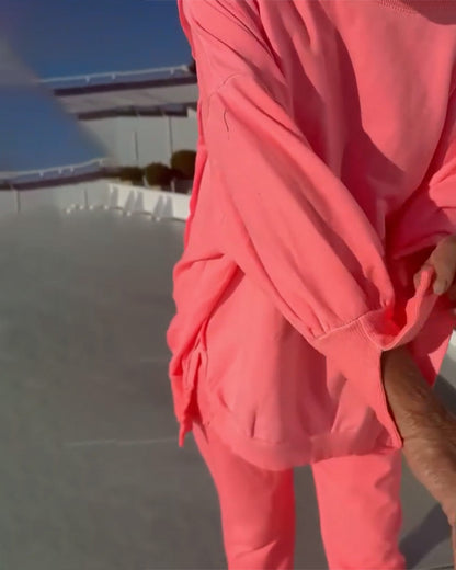 Solid Color Simple Casual Blouse