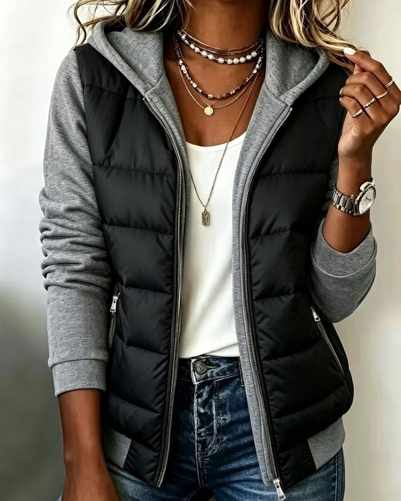 Hooded Fleece Warm Coat