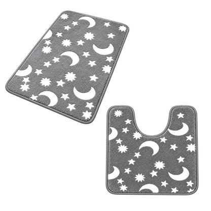 Glow-in-the-dark coral fleece floor mat 2024 f/w accessories bathroom gadget spring、summer