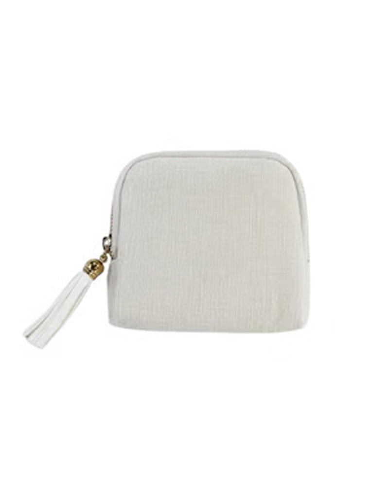 Fringed Jewelry Storage Pouch
