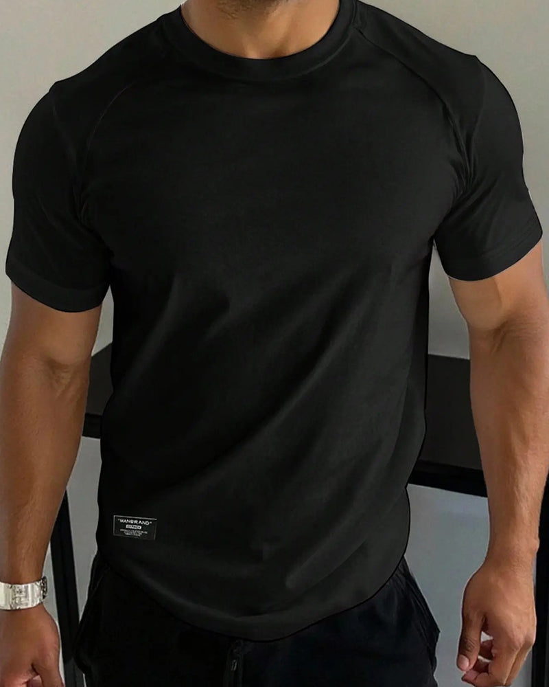 Men's Crew Neck Raglan Sleeve T-Shirt