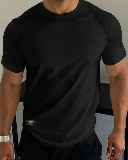 Men's Crew Neck Raglan Sleeve T-Shirt