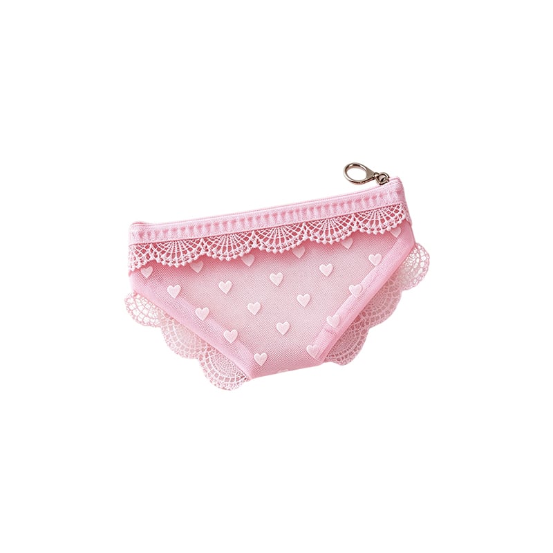 Heart-Shaped Triangular Bag bag storage bag