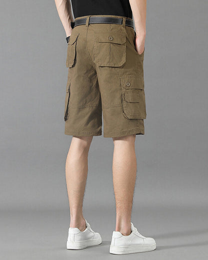 Men's Multi-Pocket Cargo Shorts
