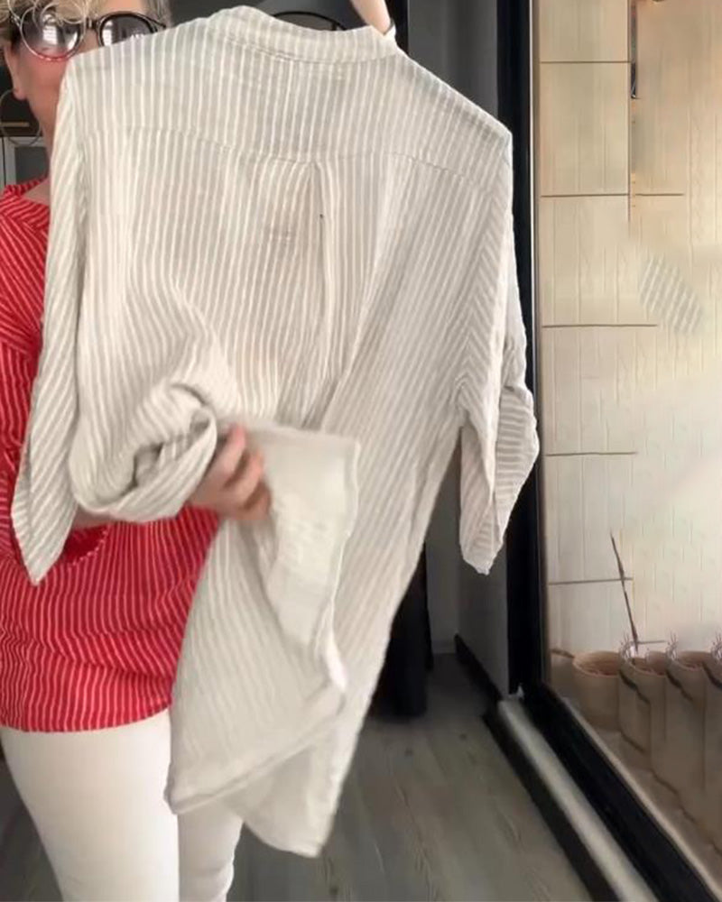 Vertical Striped Shirt