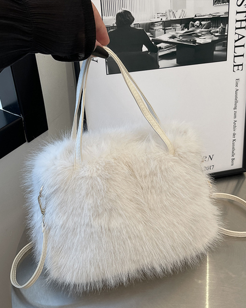 Fashion Plush Shoulder Bag