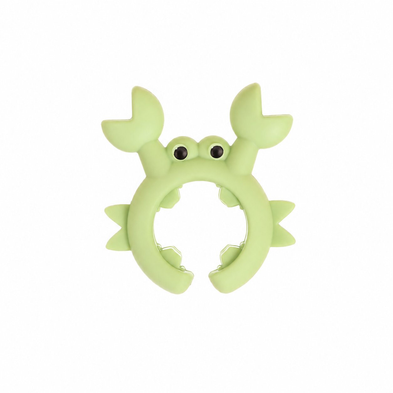 Silicone crab spatula placement rack