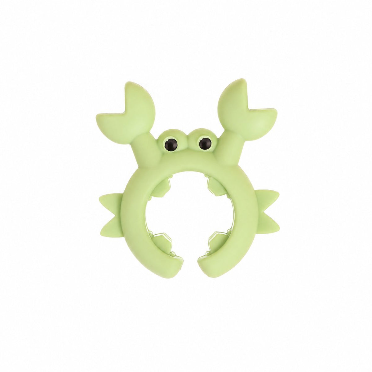 Silicone crab spatula placement rack